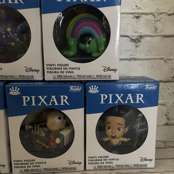 Funko Pixar Mini’s Sparkshorts Vinyl Figures Lot Of 7 - Picture 2 of 4